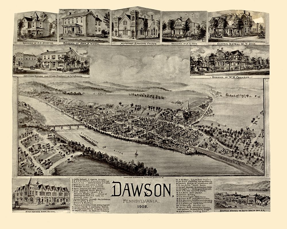 Dawson Pennsylvania - Fowler 1902