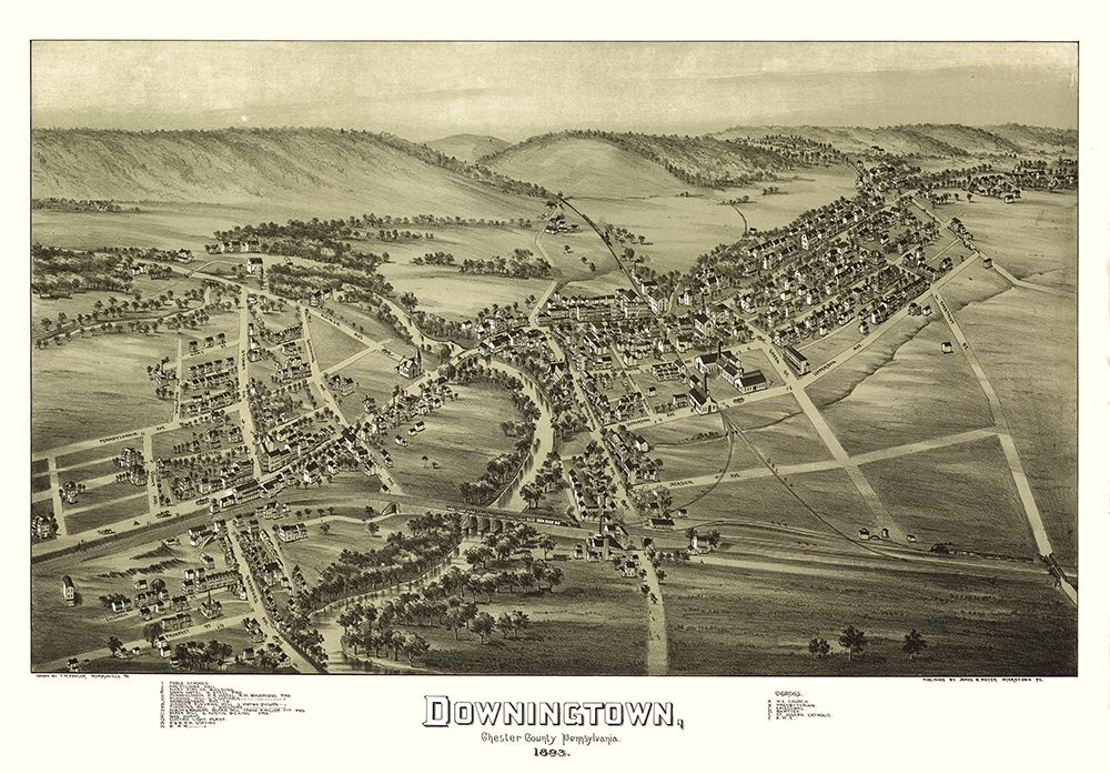 Downington Pennsylvania - Fowler 1893