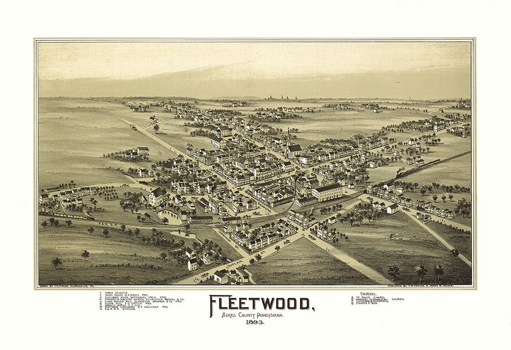 Fleetwood Pennsylvania - Fowler 1893