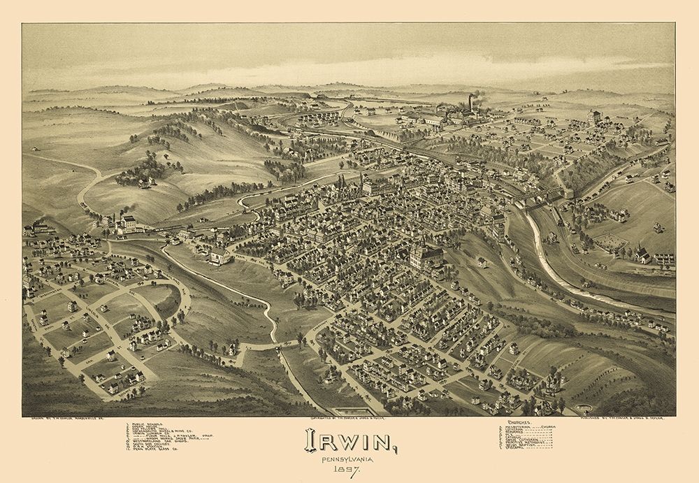 Irwin Pennsylvania - Fowler 1897