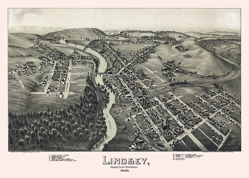 Lindsey Pennsylvania - Fowler 1895