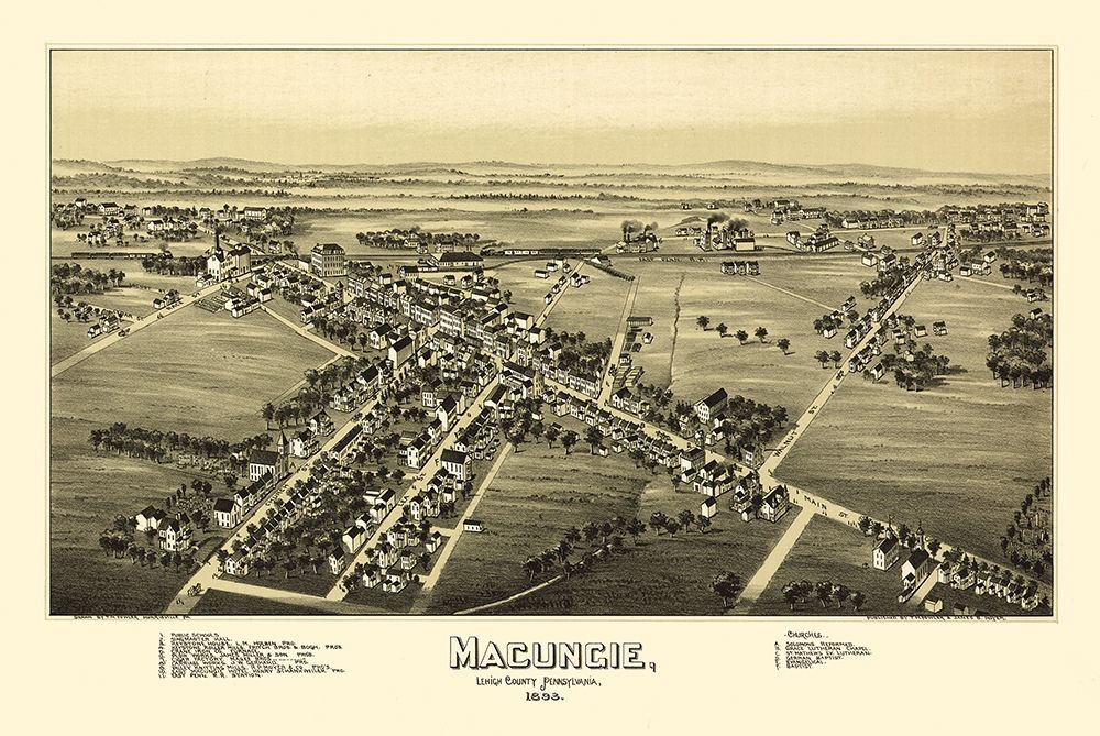 Macungie Pennsylvania - Fowler 1893