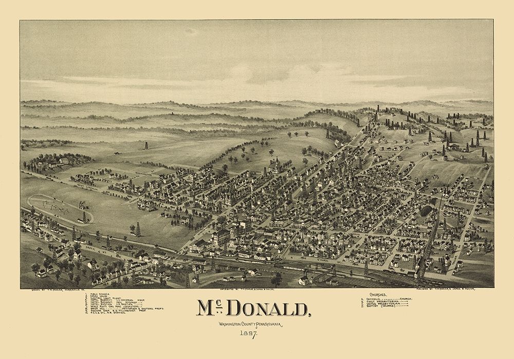 McDonald Pennsylvania - Fowler 1897