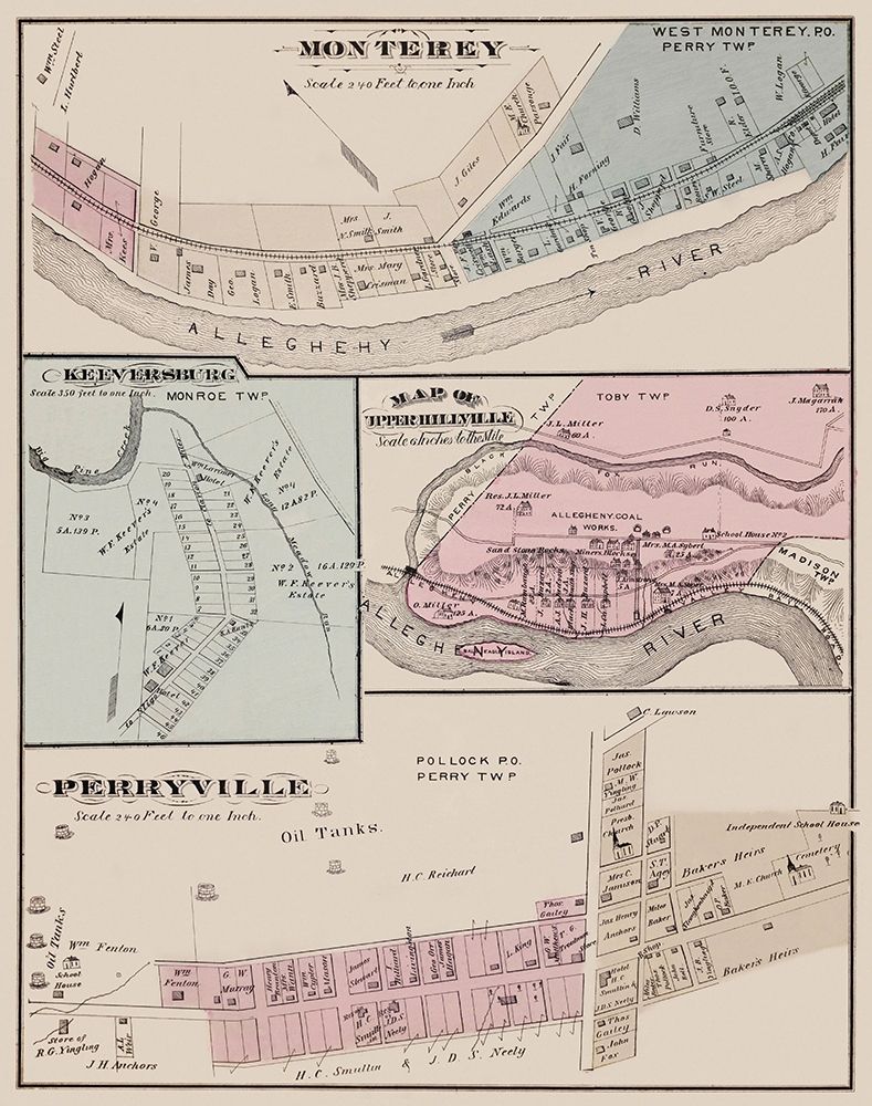 Monterey Keeversburg Upper Hillville Pennsylvania