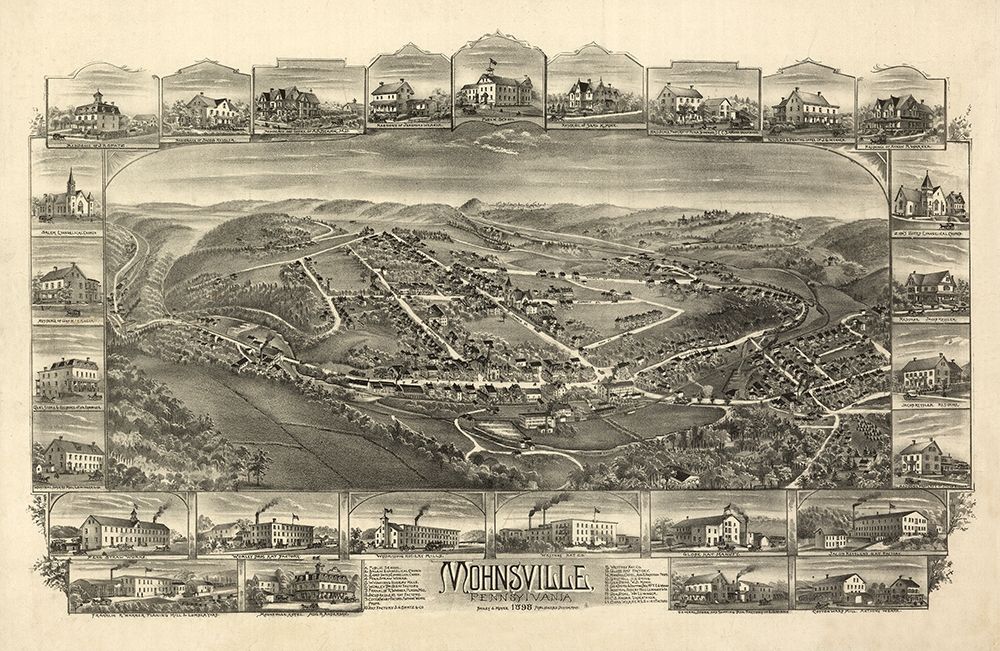 Mohnsville Pennsylvania - Bailey 1898