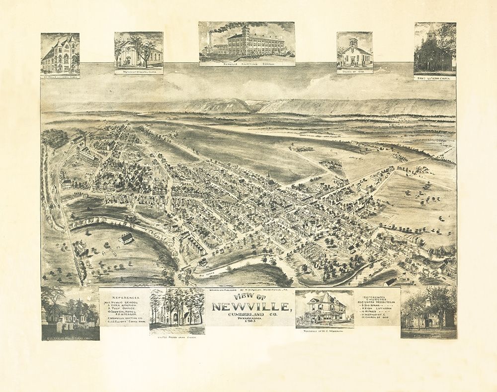 Newville Pennsylvania - Fowler 1903