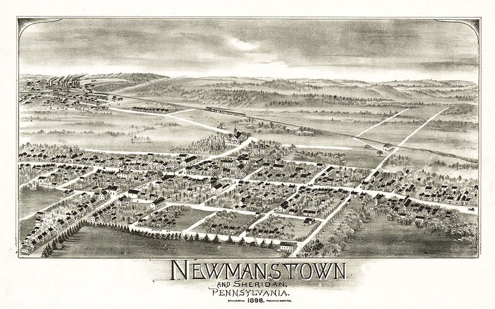 Newmanstown Sheridan Pennsylvania - Bailey 1898