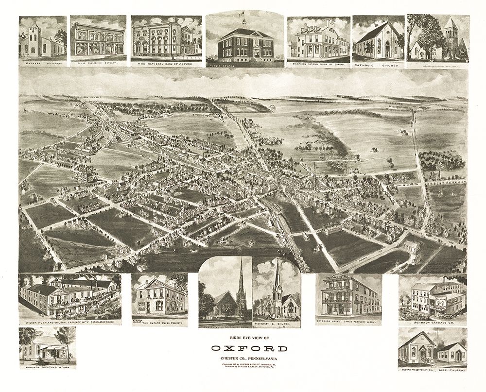 Oxford Pennsylvania - Fowler 1907