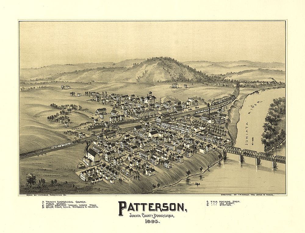 Patterson Pennsylvania - Fowler 1895