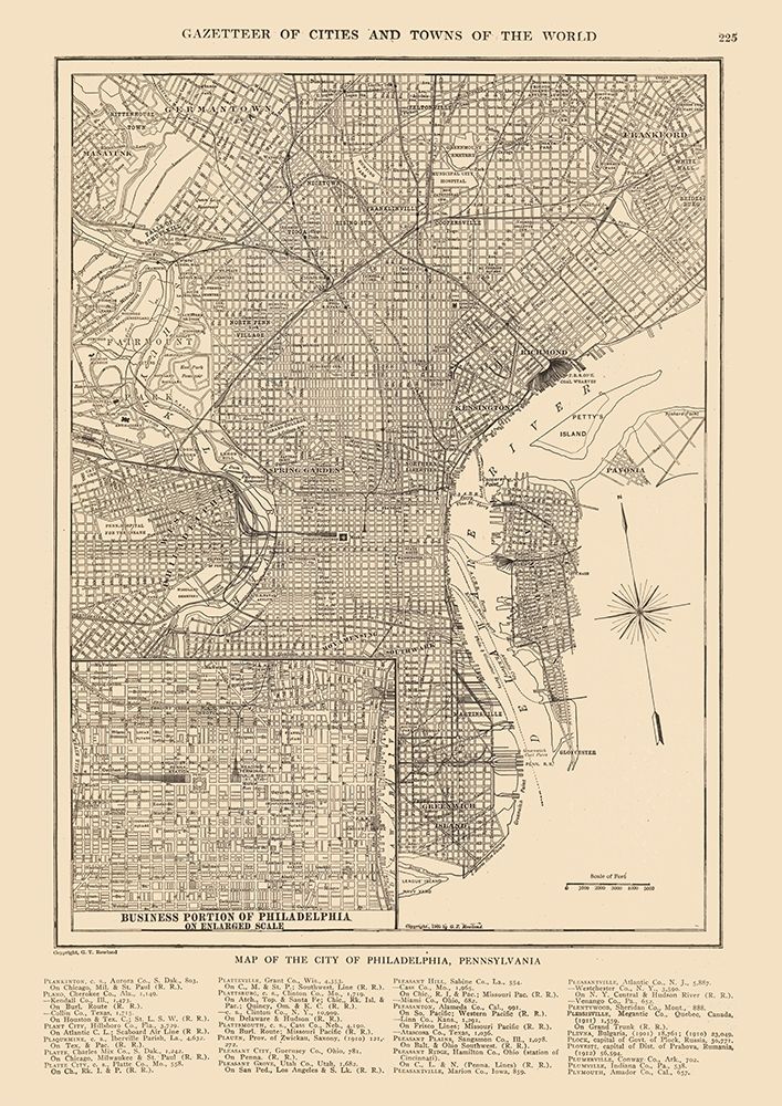 Philadelphia  Pennsylvania - Reynold 1921