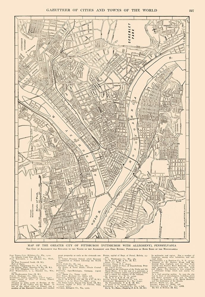 Pittsburgh  Pennsylvania - Reynold 1921