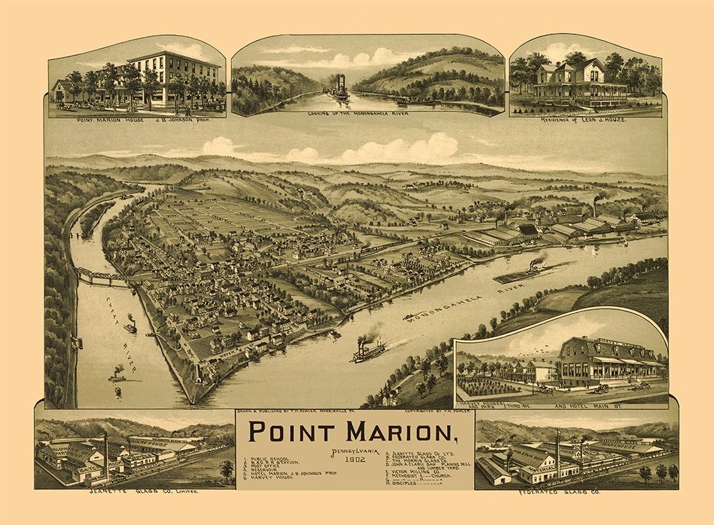 Point Marion Pennsylvania - Fowler 1902