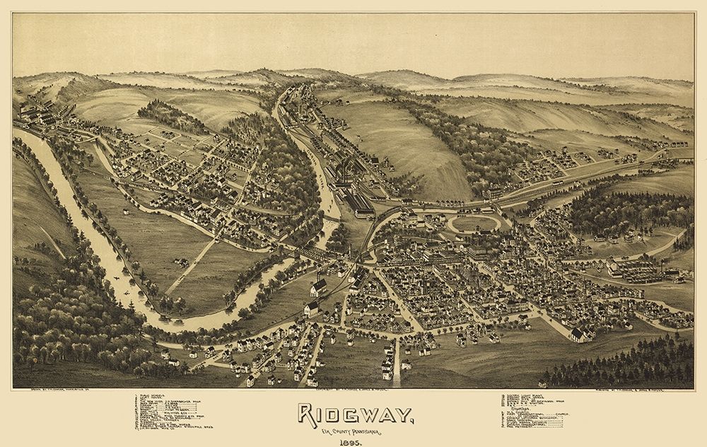 Ridgway Pennsylvania - Fowler 1895