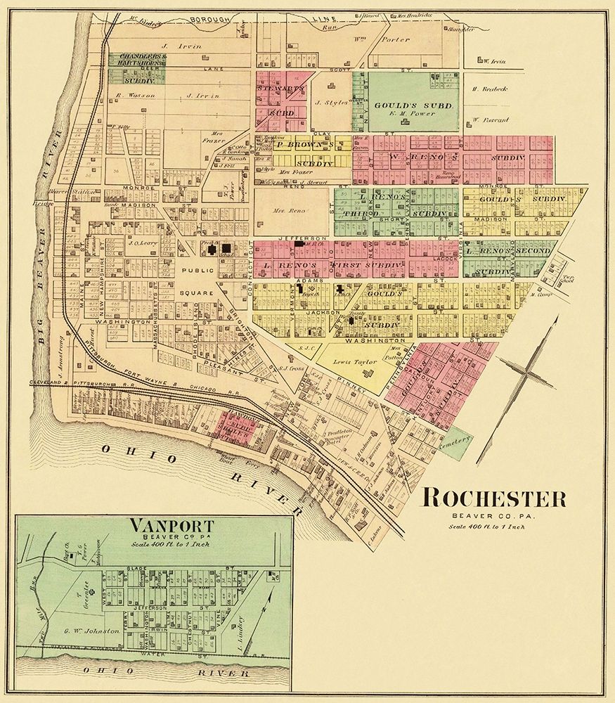 Rochester, Vanport Pennsylvania Landowner