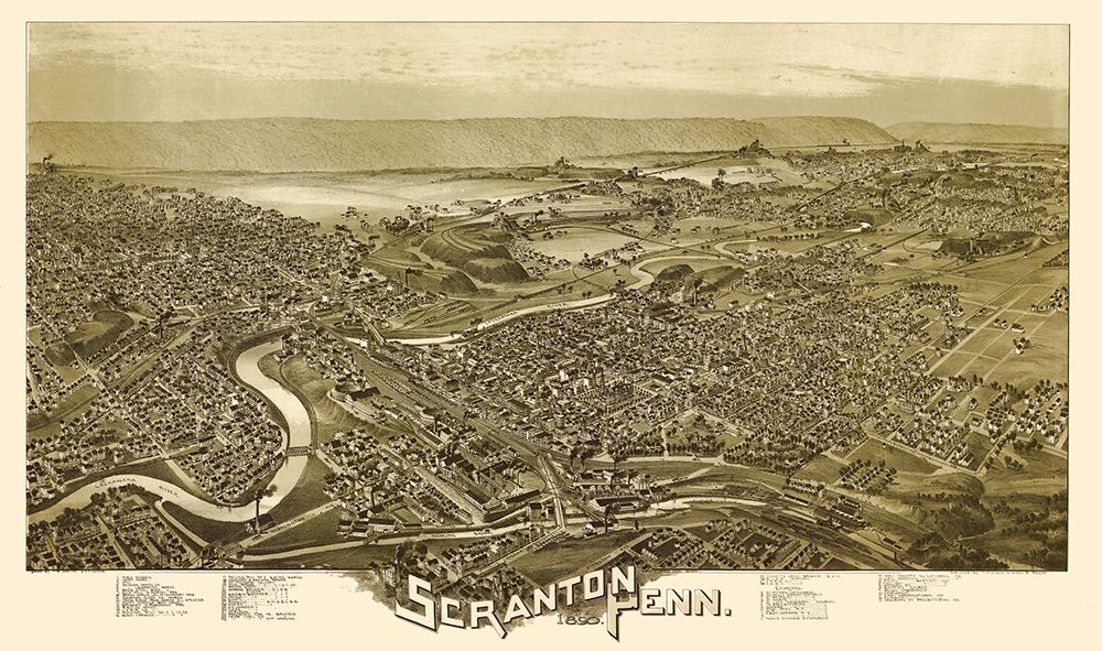 Scranton Pennsylvania - Fowler 1890
