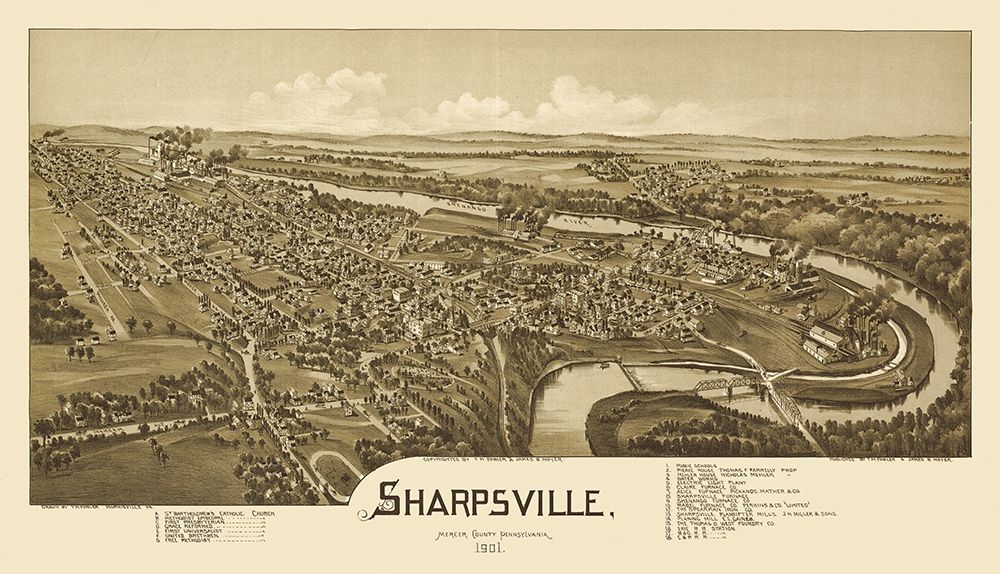 Sharpsville Pennsylvania - Fowler 1901