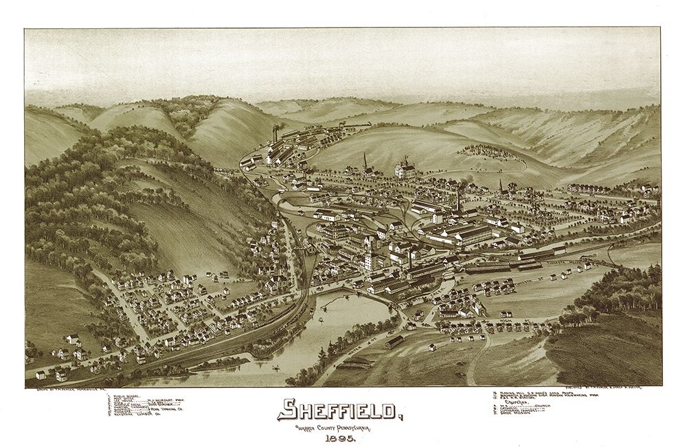 Sheffield Pennsylvania - Fowler 1895
