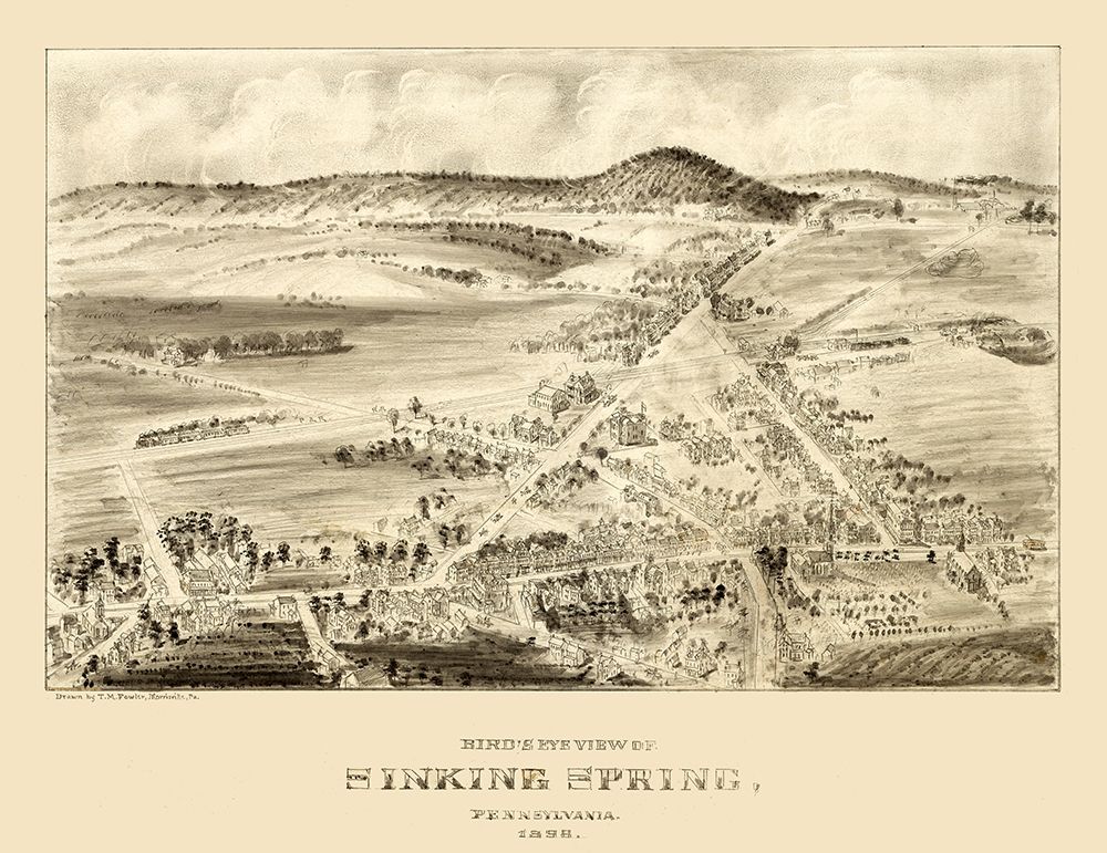 Sinking Spring Pennsylvania - Fowler 1898