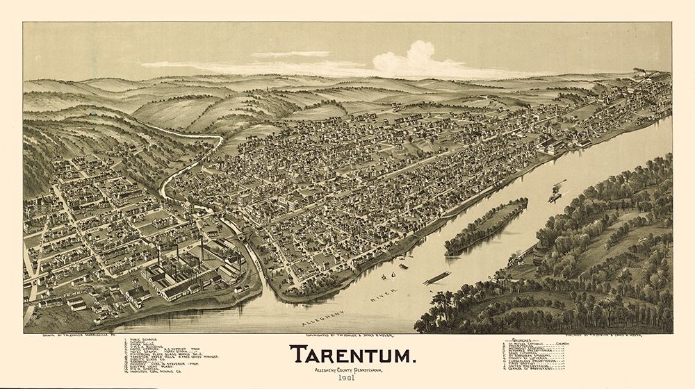 Tarentum Pennsylvania - Fowler 1901