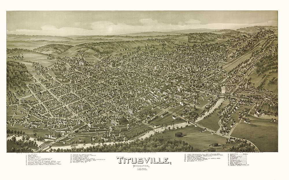Titusville Pennsylvania - Fowler 1896