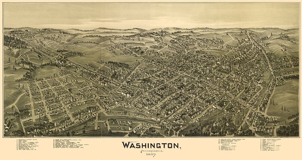 Washington Pennsylvania - Fowler 1897