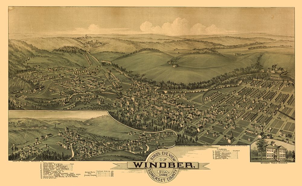 Windber Pennsylvania - Fowler 1900