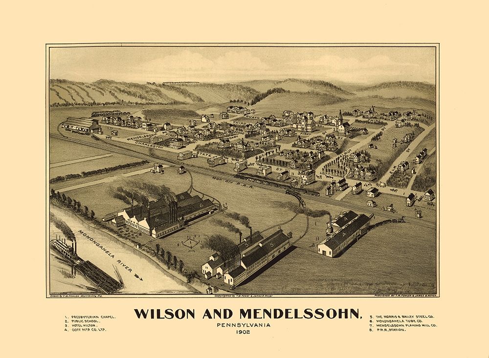 Wilson Mendelssohn Pennsylvania- Fowler 1902