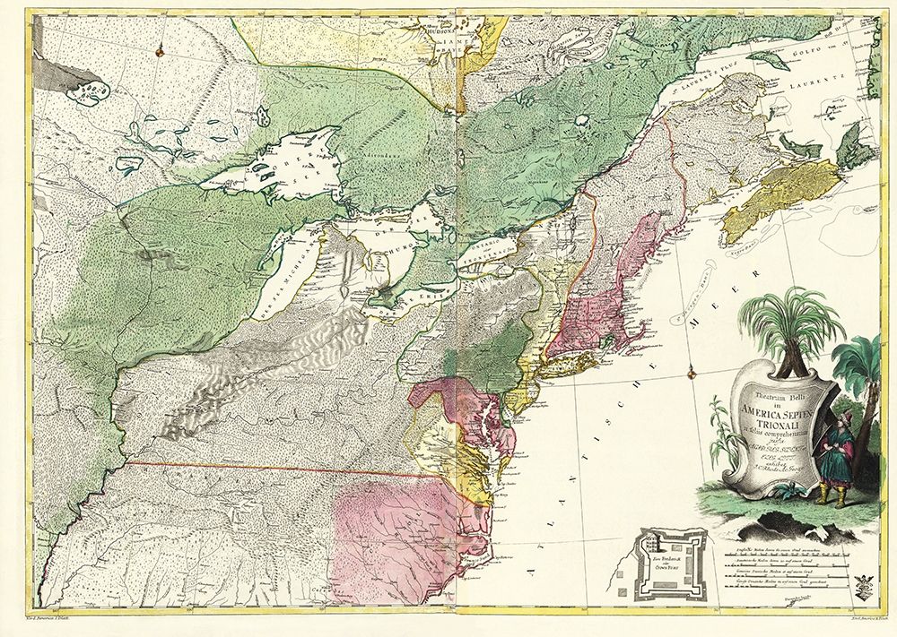 Theatrum Belli in America Septentrionali