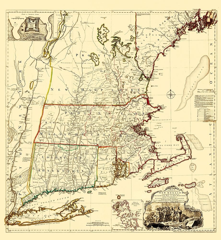Massachusetts, New Hampshire, Connecticut, RI
