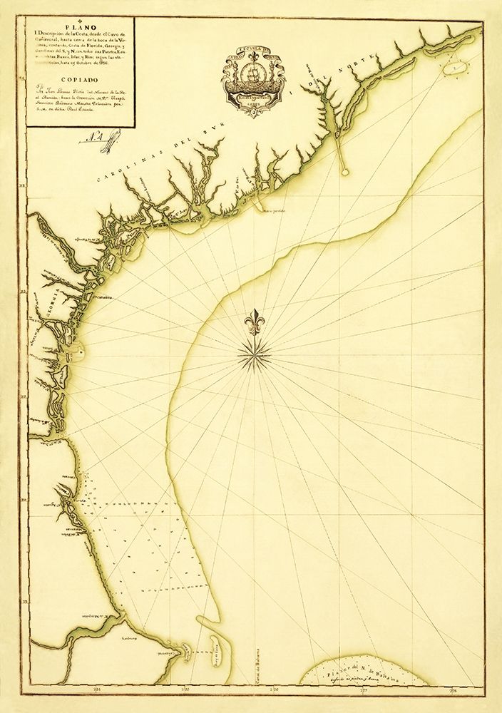 South Carolina Cape Canaveral Coast - Linares 1756