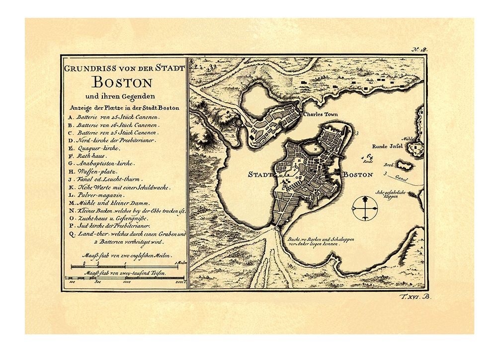 Boston Massachusetts - Arkstee 1758