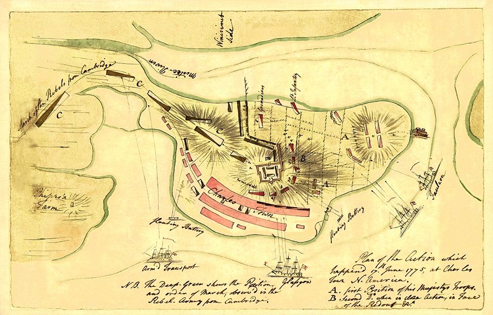 Action June 17th 1775 at Charles Town - Page 1775