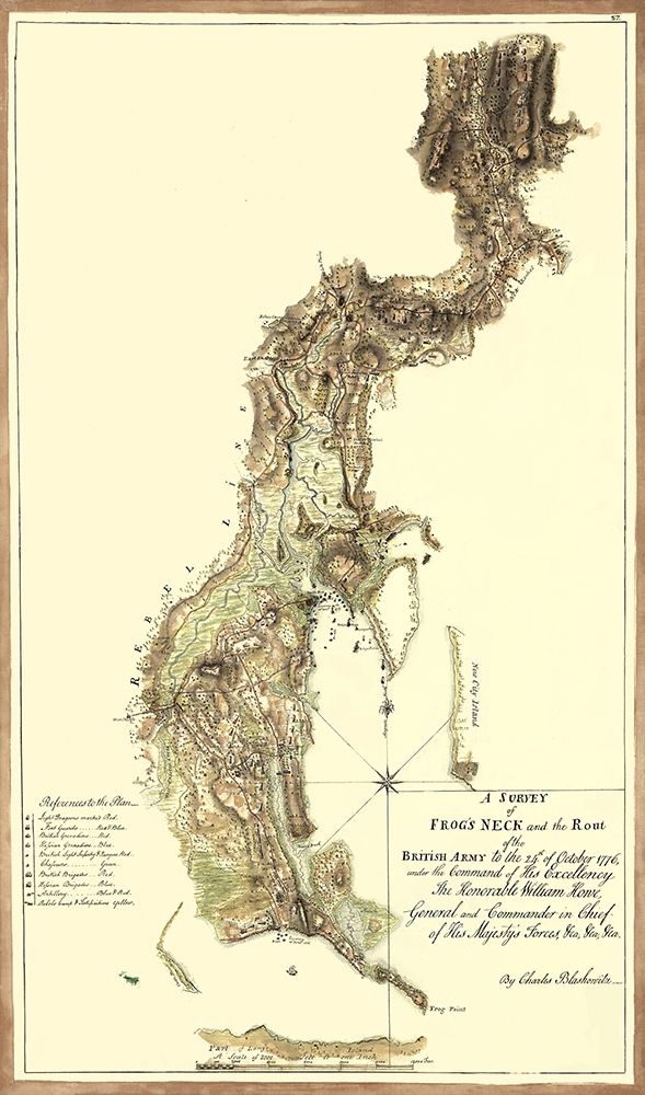 Survey Frogs Neck Route British Army