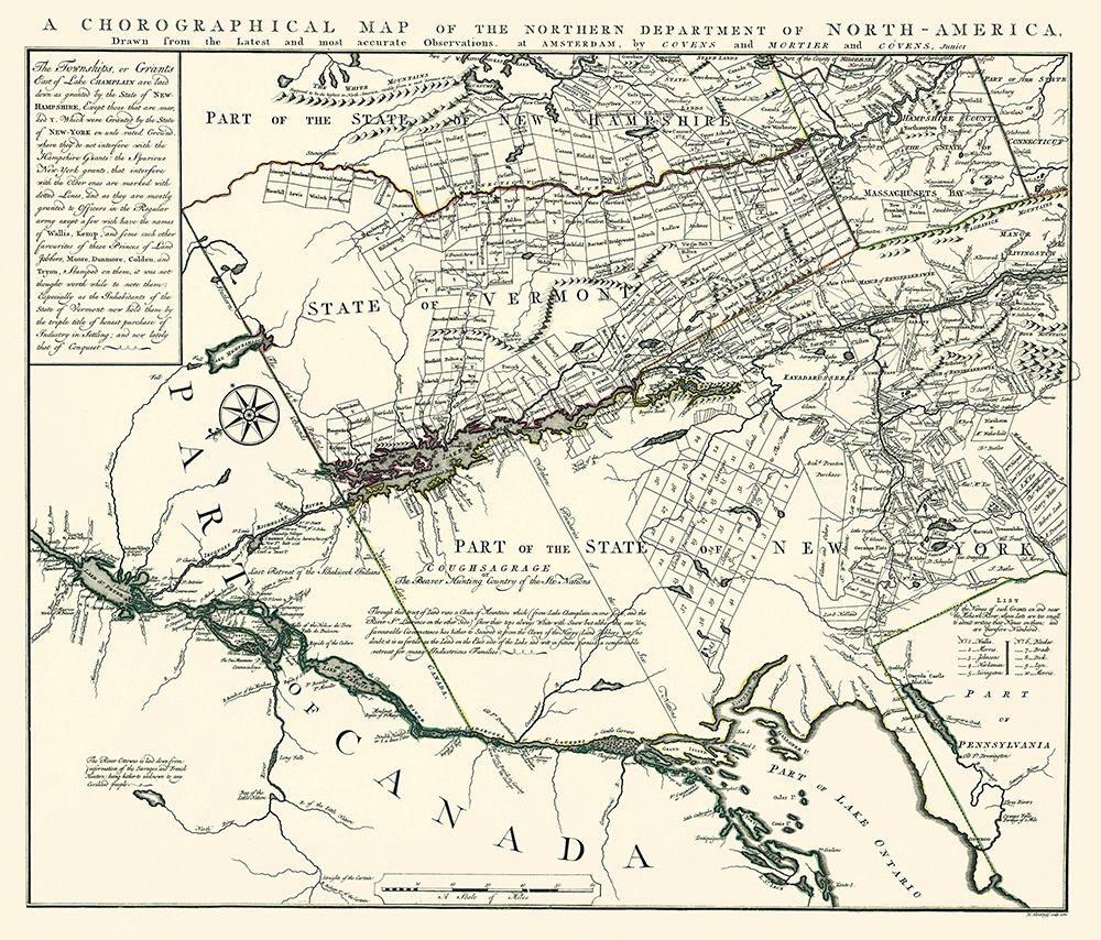 Northern Department of North America - Mortier