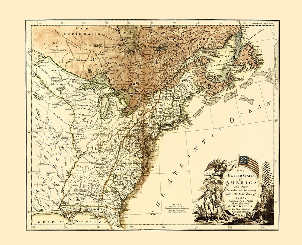 United States of America - Wallis 1783