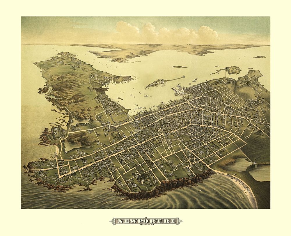 Newport Rhode Island - Galt 1878