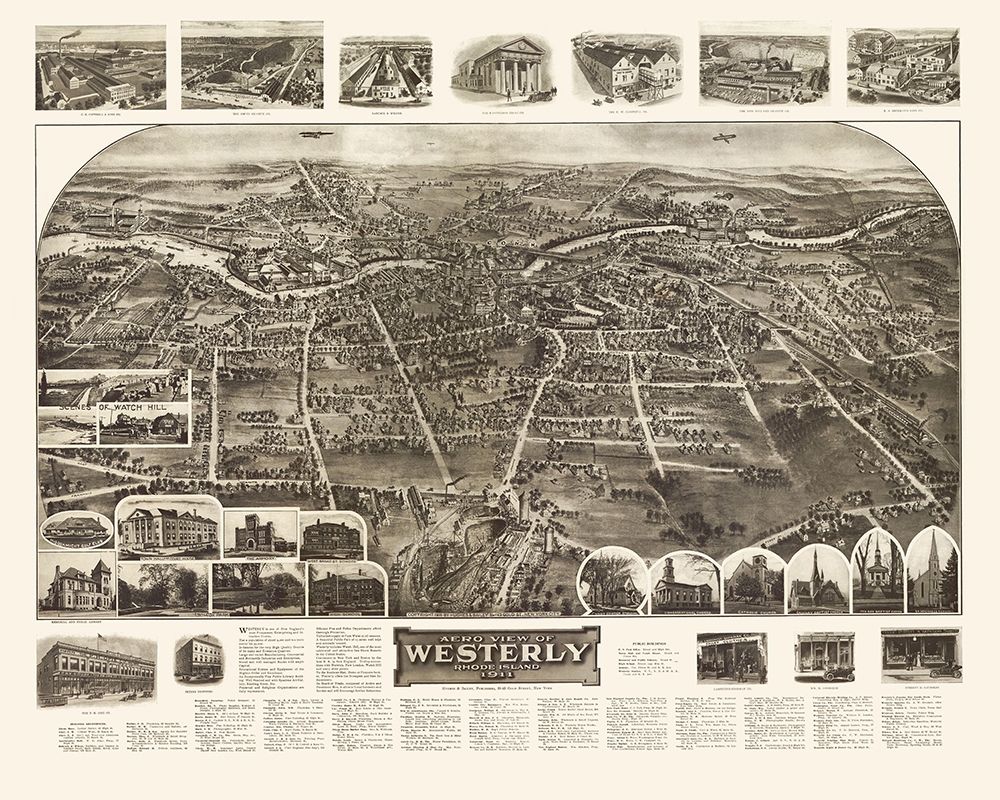 Westerly Rhode Island - Hughes 1911