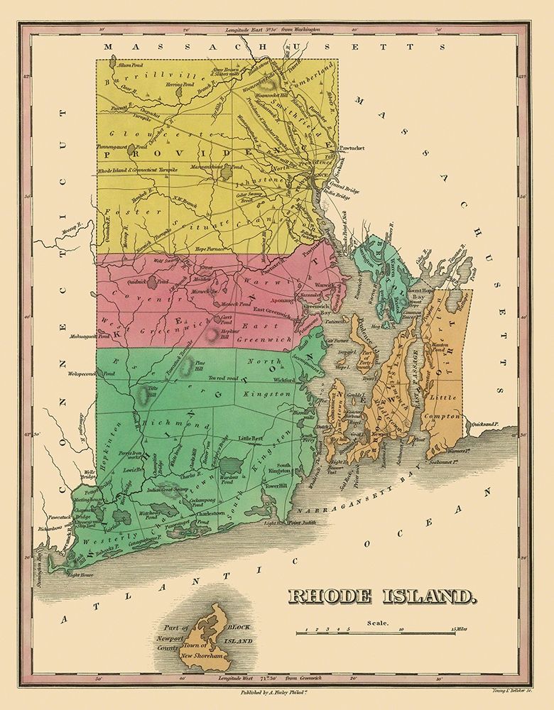 Rhode Island - Finley 1831