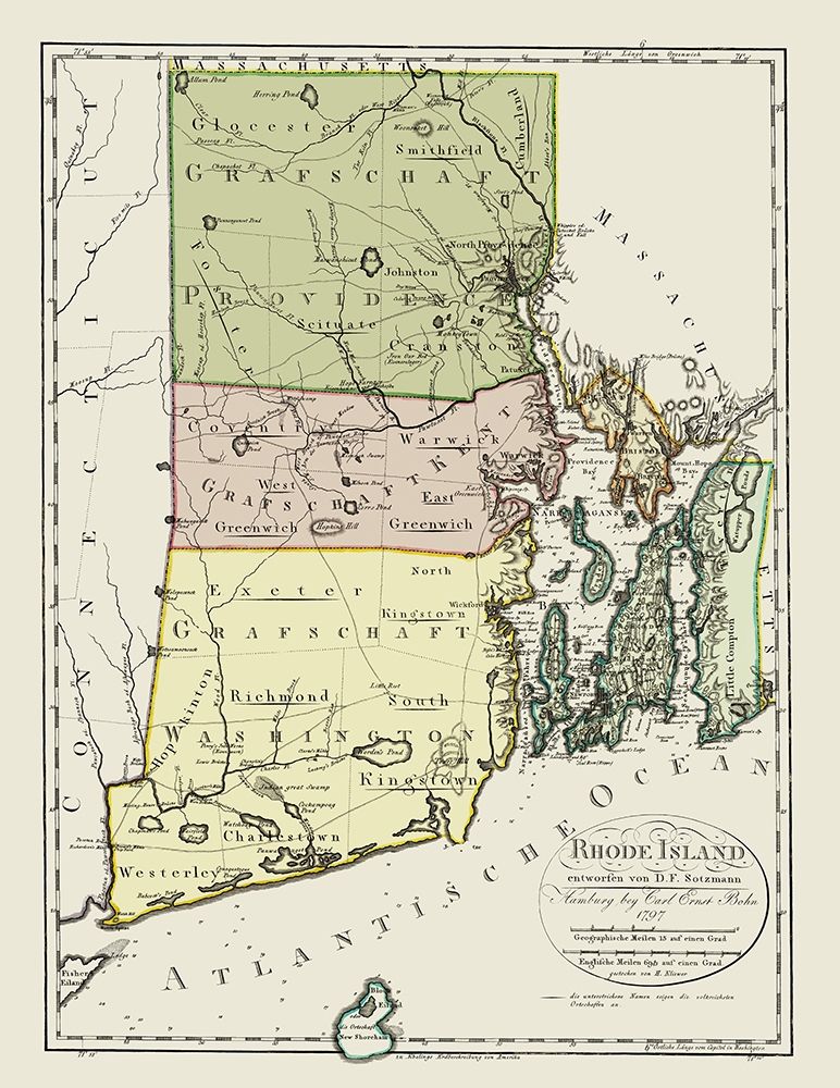 Rhode Island - Bohn 1797