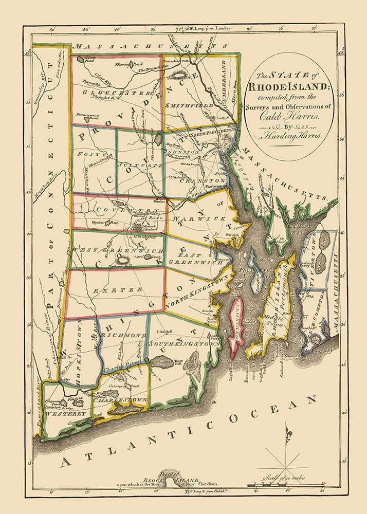 Rhode Island - Carey 1814