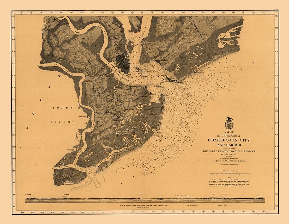 Charleston Defenses - US Army 1860