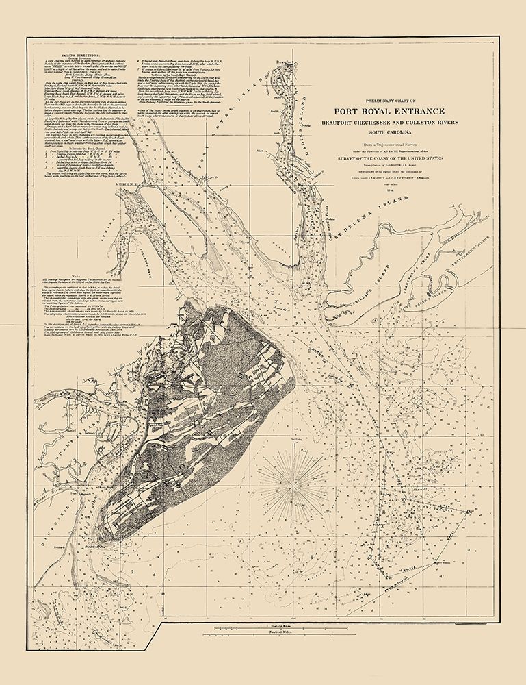 Port Royal Entrance - USCS 1862