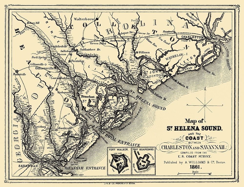 St Helena Sound - Williams 1861