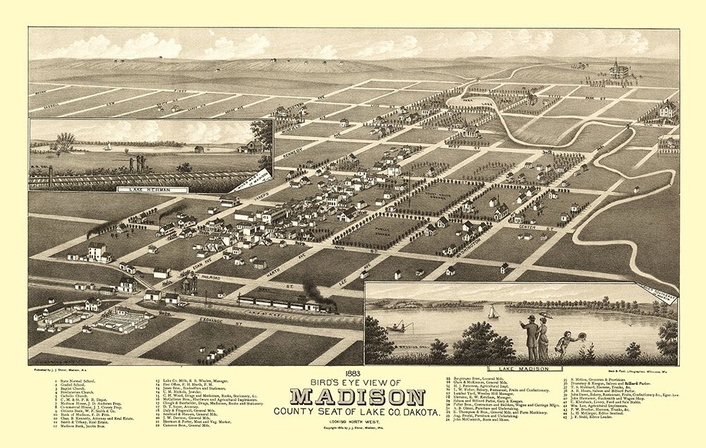 Madison South Dakota - Stoner 1883
