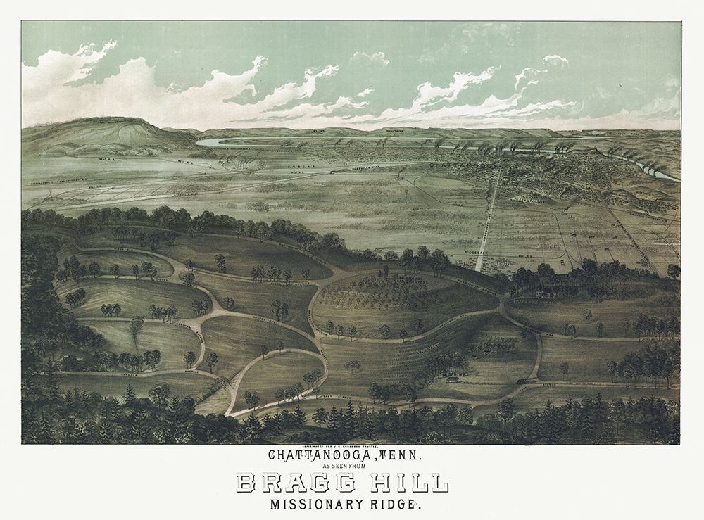 Chattanooga Tennessee - Anderson 1887