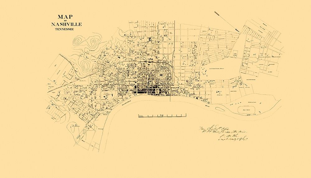 Nashville Tennessee Landowner - Poe 1864