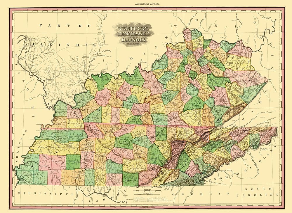 Kentucky, Tennessee, Part of Illinois - Tanner