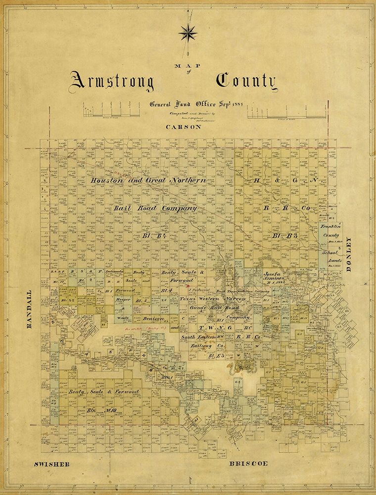 Armstrong County Texas - 1881