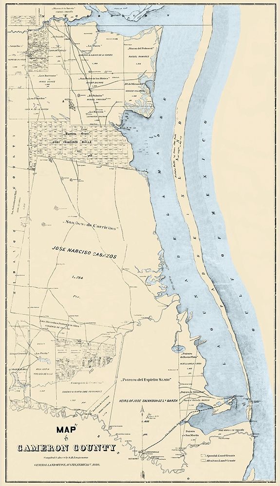 Cameron Texas Landowner - Langermann 1880