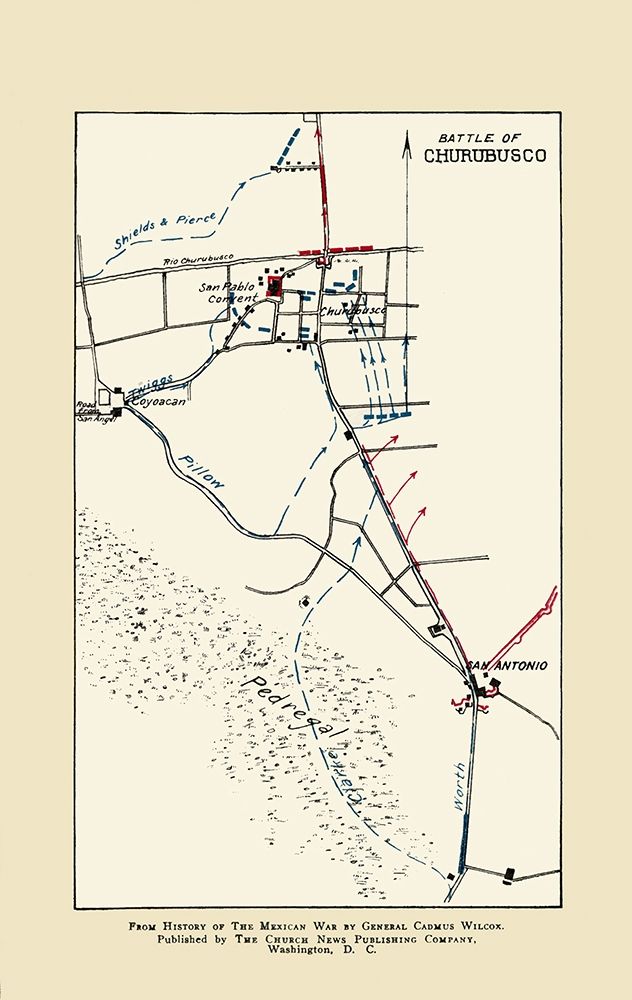 Churubusco Battle  1892